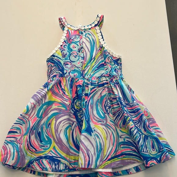 Lilly Pulitzer Little Kinley Dress 3 Toddler EUC - Picture 4 of 6